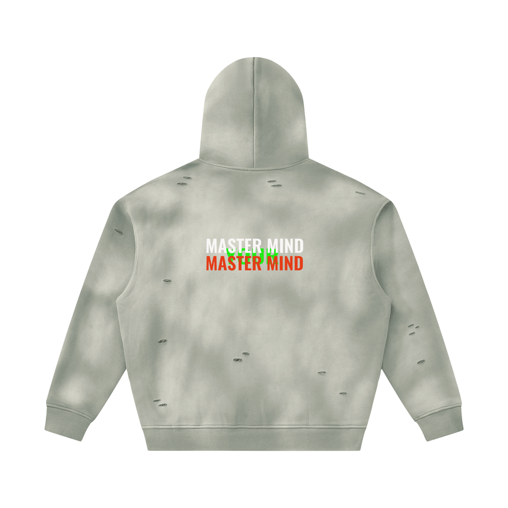 Master Mind Unisex Frayed Fleece Hoodie