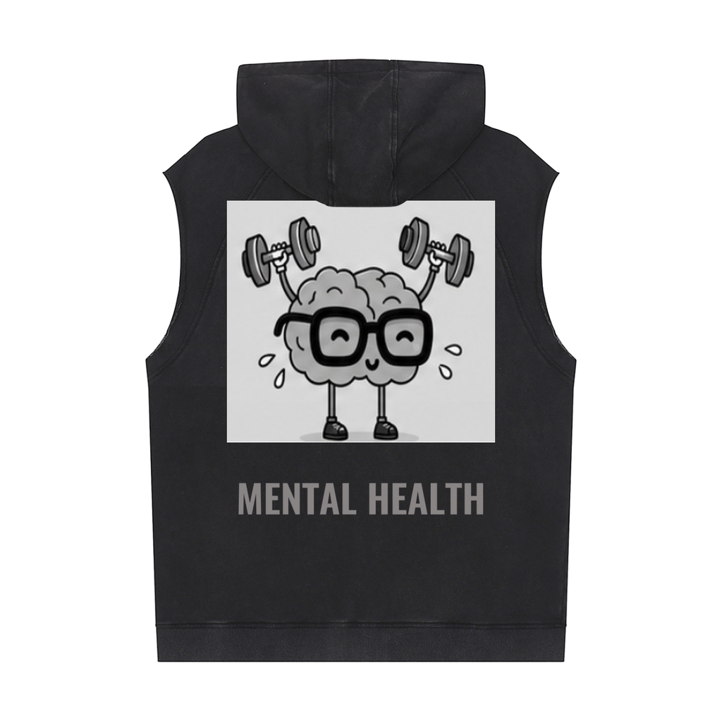 Master Mind  Sleeveless Hoodie