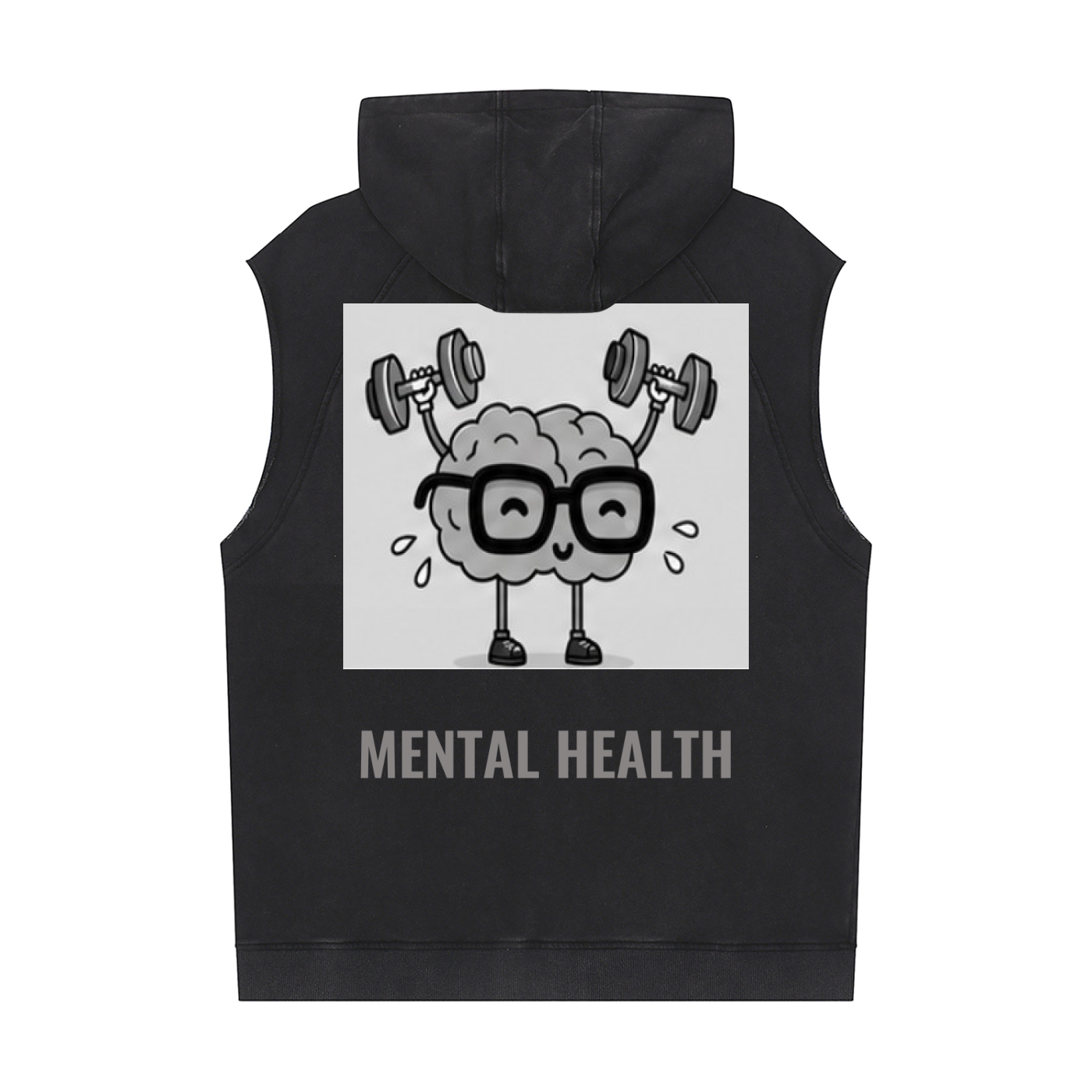 Master Mind  Sleeveless Hoodie