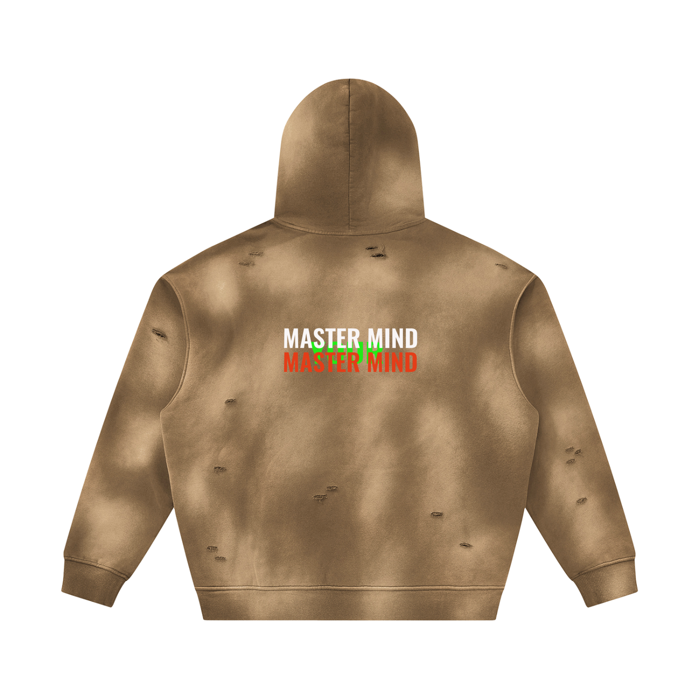 Master Mind Unisex Frayed Fleece Hoodie