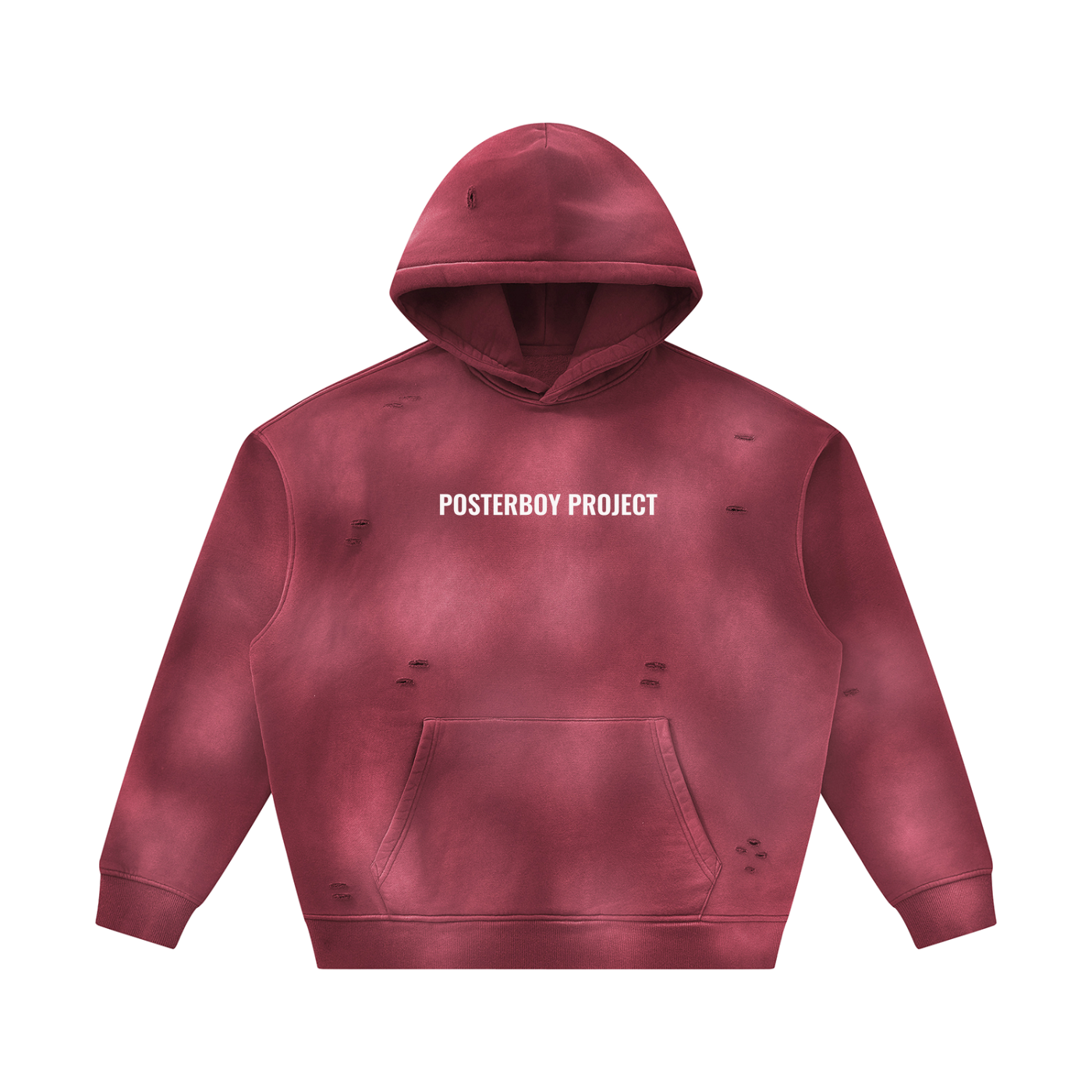Master Mind Unisex Frayed Fleece Hoodie