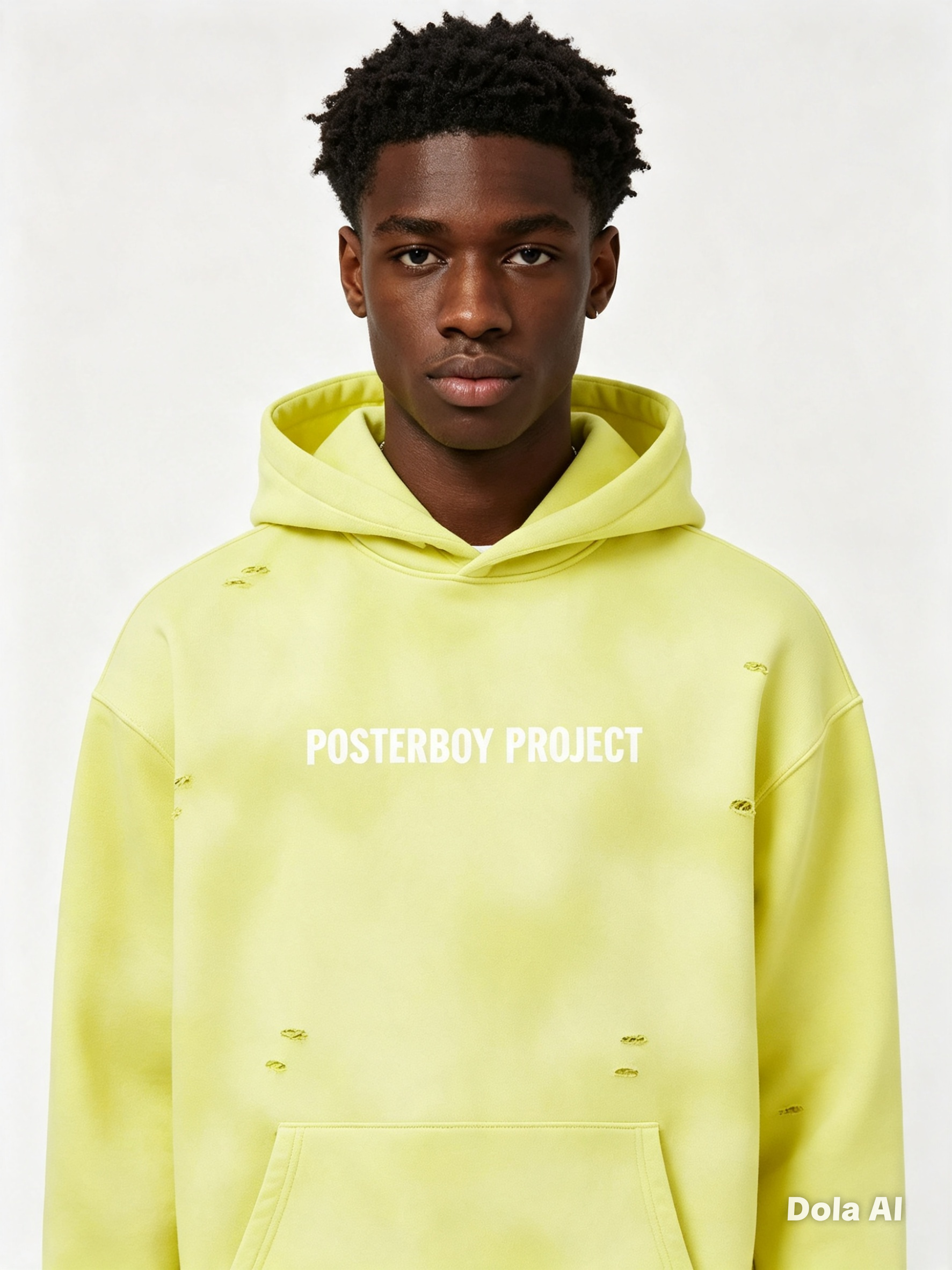 Master Mind Unisex Frayed Fleece Hoodie