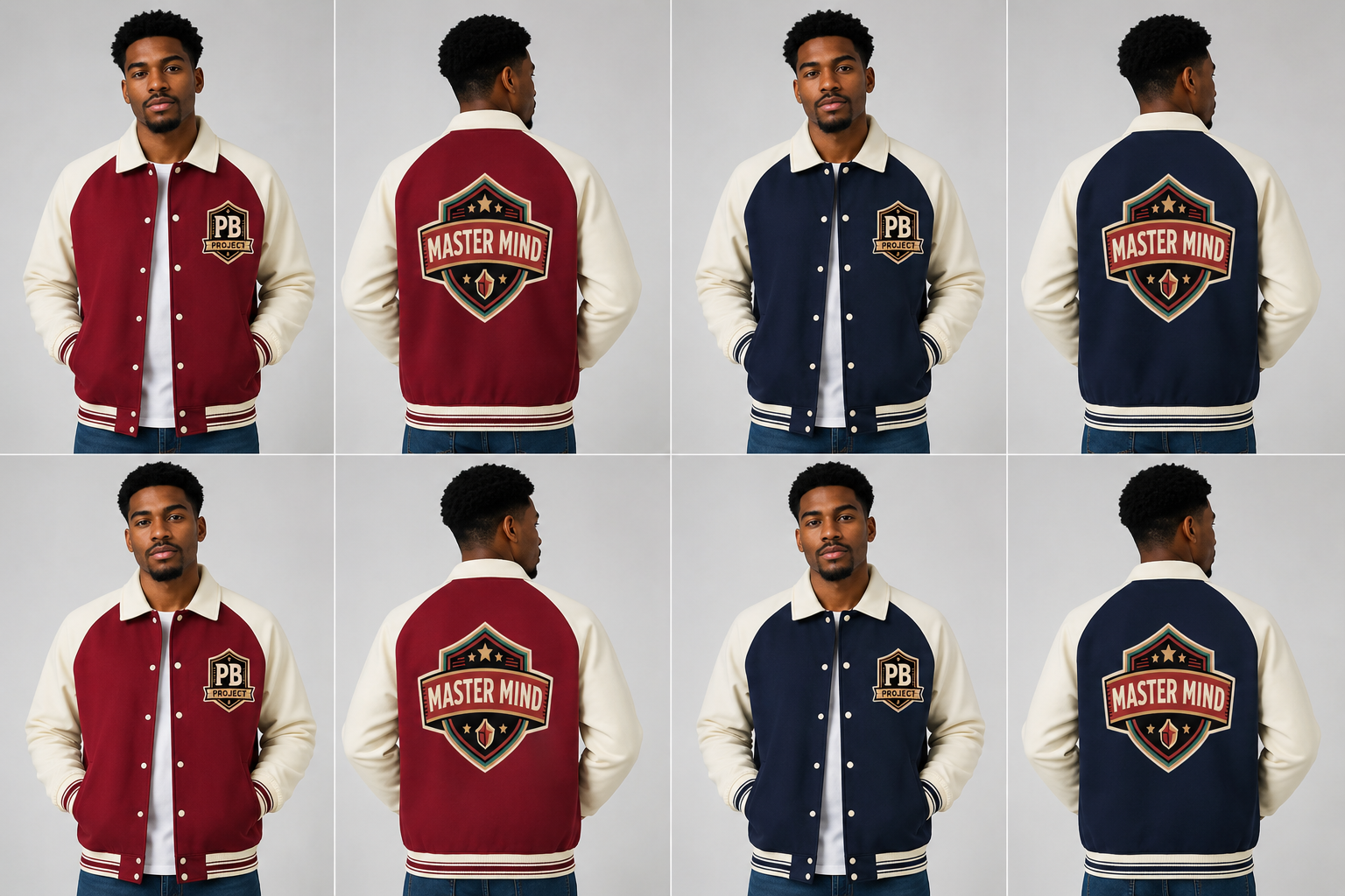 Master Mind Baseball Jacket