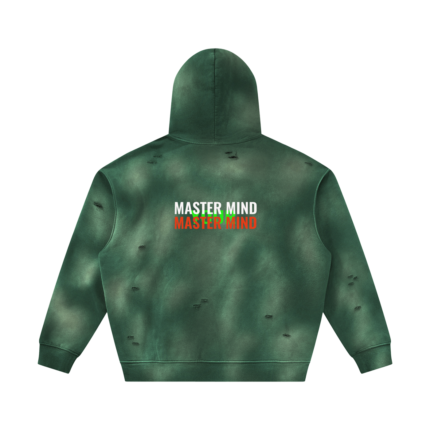 Master Mind Unisex Frayed Fleece Hoodie